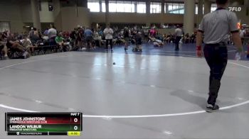 75 lbs Cons. Semi - James Johnstone, Stronghold Wrestling Club vs Landon Wilbur, Predator Wrestling