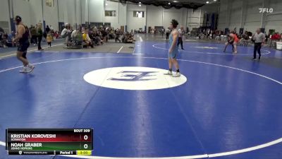 184 lbs Cons. Round 4 - Kristian Koroveshi, Scranton vs Noah Graber, Johns Hopkins