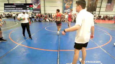 220 lbs Rr Rnd 1 - Anthony Brown, MetroWest United Red vs Camden Williams, Indiana Outlaws White