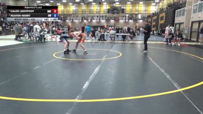 132 lbs Semis - Caleb Lightfoot, Dubuque Wrestling Club vs Keaton Henry, Immortal Athletics WC