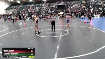 138 lbs Cons. Round 2 - Jayden Waterer, Silver Lake Wrestling vs Kash Henke, Republic County