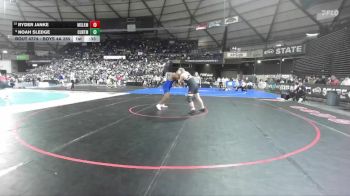 Boys 4A 285 lbs Cons. Round 5 - Noah Sledge, Curtis vs Ryder Janke, Moses Lake