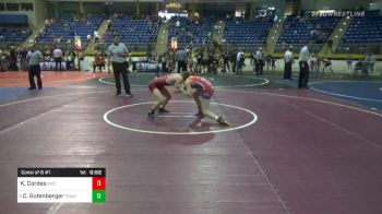 Consolation - Kip Cordes, Black Hills Stampede vs Colton Gutenberger, Team Montana