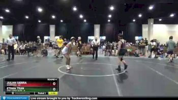 120 lbs Round 4 (6 Team) - Julian Sierra, Scorpions vs Ethan Tran, East Coast Elite