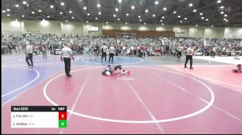 78 lbs Quarterfinal - JayT Farrell, Spring Hills WC vs Jt Walker, Nevada Elite WC