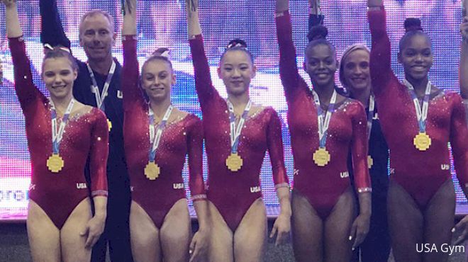 U.S. Wins Team Golds At 2018 Pan American Gymnastics Championships