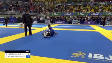 CLAUDINEI MIGUEL CAMILO PEREIRA vs MATHEUS KAINANN VIEIRA GALDINO 2023 Brasileiro Jiu-Jitsu IBJJF