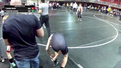 105 lbs Cons. Round 4 - Darin Zehr, Wrestling With Character vs Easton Kavan, Cavalry Wrestling Club