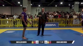 Logan James Hicks vs Dane Allen Cooper 2025 American National IBJJF Jiu-Jitsu Open Championship