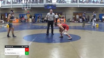 Prelims - Jackie Gold, Edinboro vs Nicholas Montalbano, American Unattached