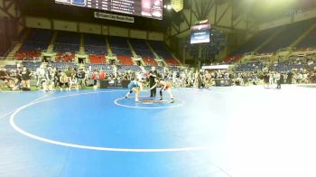 100 lbs Cons 16 #1 - Mya Hairston, Missouri vs Jaidyn Alvarado, Kansas