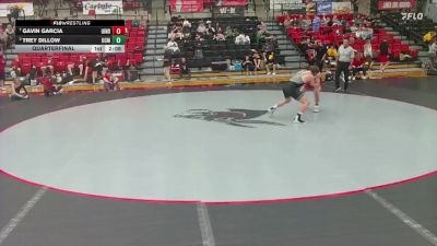 149 lbs Quarterfinal - Gavin Garcia, Indianapolis vs Trey Dillow, Central Missouri