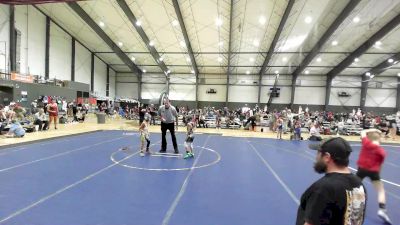46 lbs Final - Easton Saltenberger, Patriot Mat Club vs Hayden Templeton, Mat Rats Rebooted