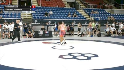 113 lbs Cons. Quarters - Koa DeLoach, Florida vs Vincent DeMarco, Illinois