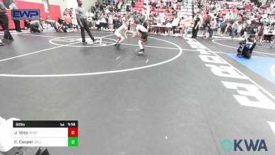 80 lbs Quarterfinal - Jesse Voss, Skiatook Youth Wrestling vs Cole Cooper, Collinsville Cardinal Youth Wrestling