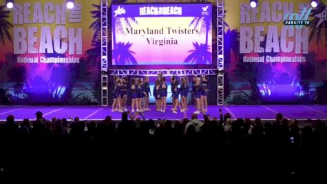 Maryland Twisters Virginia - Flame [2023 L1 Youth - Medium 3/26/2023] 2023 ACDA Reach the Beach Grand Nationals - DI/DII