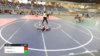 54 lbs Rr Rnd 3 - Kovan Reeves, Randal Youth WC vs Liam Howarth, Colorado Regulators
