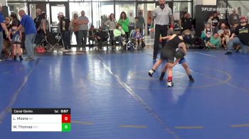 60 lbs Consolation - Levi Moore, Morris Fitness vs Wade Thomas, Rockmart Takedown Club