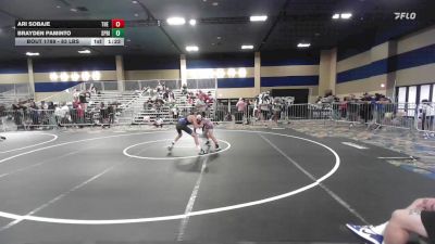 83 lbs Quarterfinal - Ari Sobaje, The Empire vs Brayden Paminto, Spring Hills WC