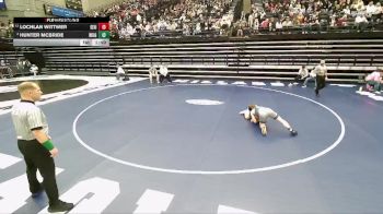 4A 132 lbs Quarterfinal - Hunter Mcbride, Ridgeline vs Lochlan Wittwer, Dixie