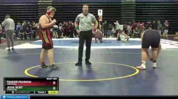 285 lbs Champ. Round 2 - Tanner Pearson, Coronado vs Jesse Burt, Strasburg