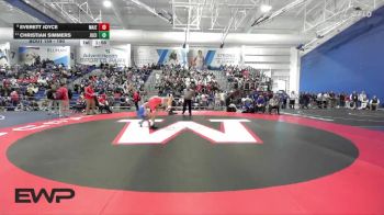 190 lbs Quarterfinal - Everett Joyce, Maize vs Christian Simmers, Junction City