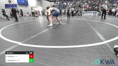 160 lbs Rr Rnd 2 - Kaleb Roche, Newcastle Youth Wrestling vs Jamarcus Siemens, Prodigy NDT