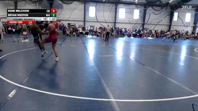 Silver 184 lbs Champ. Round 2 - Dane Melchior, Coe vs Bryan Weston, North Iowa Area Community College