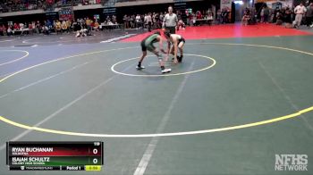 119 lbs Cons. Round 3 - Isaiah Schultz, Colony High School vs Ryan Buchanan, Soldotna