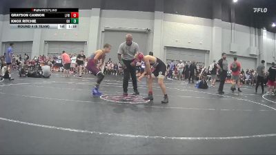 115 lbs Round 4 (8 Team) - Grayson Cannon, LaFayette Wrestling vs Knox Ritchie, Grindhouse