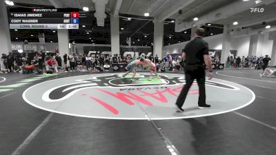 74 lbs Cons. Round 3 - Isaias Jimenez, Pennsylvania RTC vs Cody Wagner, AR RTC