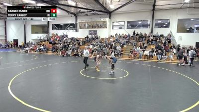 149 lbs Champ. Round 2 - Terry Easley, Marian vs Keagen Mabie, Manchester