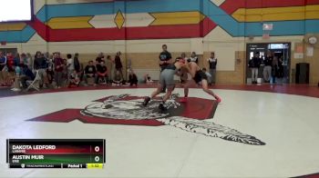 157 lbs Quarterfinal - Austin Muir, Erie vs Dakota Ledford, Laramie