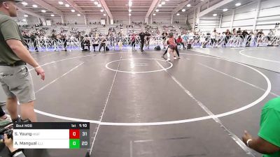 185 lbs Quarterfinal - Shaelie Young, Misfits Girls Wrestling vs Alexia Mangual, Illinois Cornstars - Wendy