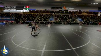 155 lbs Cons. Round 3 - Kaylee Kintzel, Mount Vernon vs Marlee Peyton, Prairie, Cedar Rapids