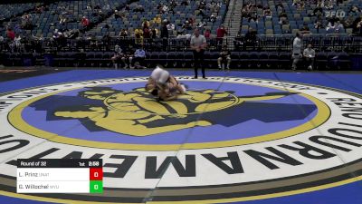 149 lbs Round Of 32 - Lucas Prinz, Unattached vs Gabe Willochel, Wyoming