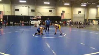 140 lbs Prelims - Caden Mann, BEDFORD/LENOX vs Landon Clarke, Golden Eagles Wrestling Club