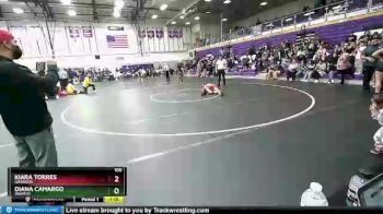 100 lbs Semifinal - Diana Camargo, Wapato vs Kiara Torres, Granger