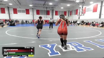 126 lbs Cons. Round 4 - Ellie Hanson, Emmett vs Solicia Bowman, Boise