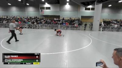 132 lbs Champ. Round 2 - Illan Ybanez, Canada vs Ethan Sodergren, Moen Wrestling Academy