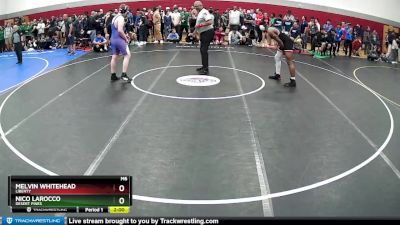 215 lbs Quarterfinal - Melvin Whitehead, Liberty vs Nico LaRocco, Desert Pines