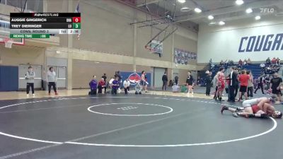 184 lbs Cons. Round 3 - Trey Dieringer, Linfield University vs Auggie Gingerich, Unattached