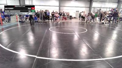139-141 lbs Round 1 - Ian Vondy, Poudre vs Burr Underwood, Alliance