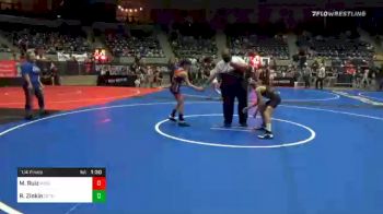 80 lbs Quarterfinal - Mikey Ruiz, Wesley Club vs Rocklin Zinkin, Dethrone