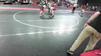 190 lbs Cons. Round 2 - Elijah Walker, Westby Wrestling Club vs Zachary Delebreau, Luxemburg-Casco Wrestling Club