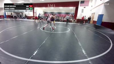 215 lbs Cons. Round 2 - James Jones, Campbell County vs Kyler Nelson, Cokeville