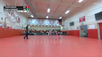 120 lbs Cons. Round 2 - Isabella Gonzales, Del Norte vs Paislee Mestas, Montezuma-Cortez