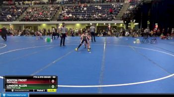 80 lbs Round 5 - Boston Frost, Team Bosco vs Landon Allen, Indee Mat Club