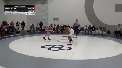 100 lbs Round 2 (6 Team) - Harry Scott, Legacy National Team vs Quentin Walls, California Black