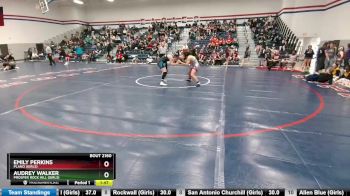 152 lbs Round 3 - Audrey Walker, Prosper Rock Hill (Girls) vs Emily Perkins, Plano (Girls)